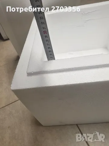 Термо кутия L/W ×45 cm,H 38,Дебилина на изолацията 70 мм., снимка 2 - Хладилни чанти - 56016968