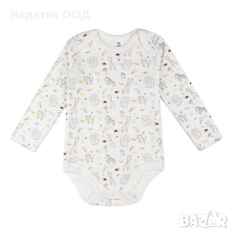 Памучно боди, Zookia, 12 - 18 м, Бяло, снимка 3 - Други - 39788947