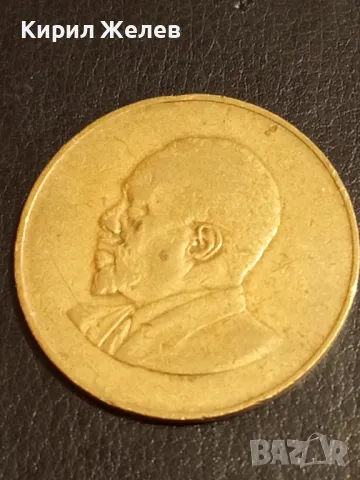 Стара монета 10 цента 1967г. Кения рядка за КОЛЕКЦИОНЕРИ 40482, снимка 3 - Нумизматика и бонистика - 48940219