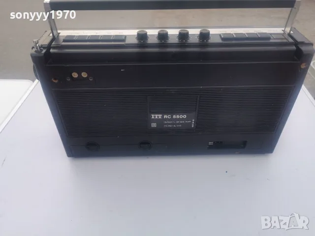 ITT RC 5500 ВНОС SWISS 1209261512L4, снимка 12 - Радиокасетофони, транзистори - 56041229