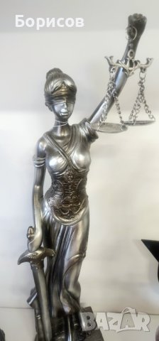 Богиня Темида Статуетка Фигура 42см, снимка 2 - Статуетки - 42085627