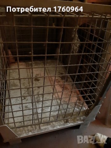 Кош палет метален сгъваем за продукти, снимка 5 - Стелажи и щандове - 23114247