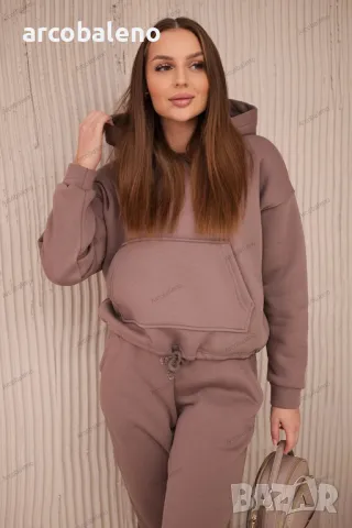 Дамски ватиран комплект от две части, 6цвята , снимка 2 - Комплекти - 47284906