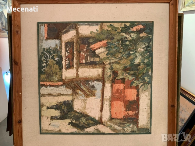 ДИМИТЪР ПАЧОВ масло пейзаж, снимка 2 - Картини - 53099811