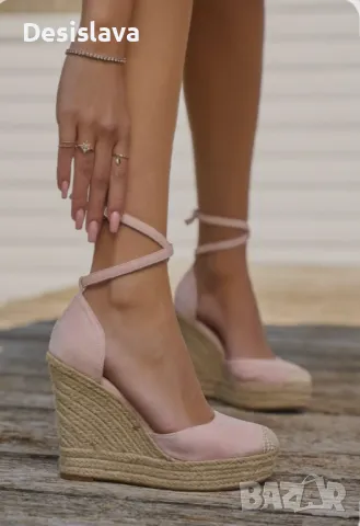 Обувки Сандали еспадрили на платформа 