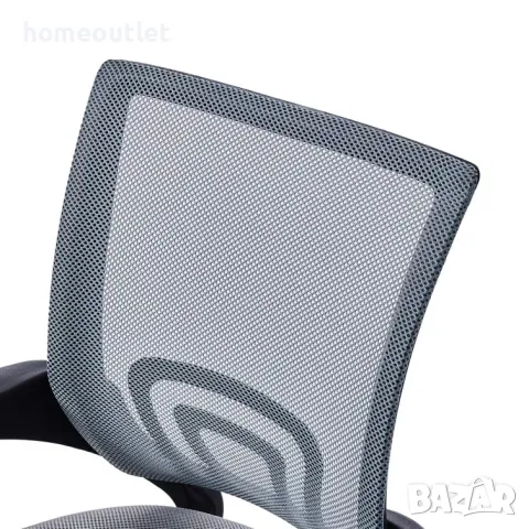 Ергономичен стол с мека седалка CLIPOP BZJM-FC-0097GY, снимка 2 - Столове - 47626700