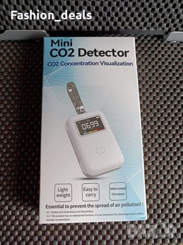 Нов монитор за качеството на въздуха CO2 въглероден оксид детектор, снимка 8 - Други стоки за дома - 40360789