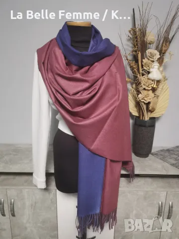 Дамски шалове от кашмир, снимка 5 - Шалове - 48300393