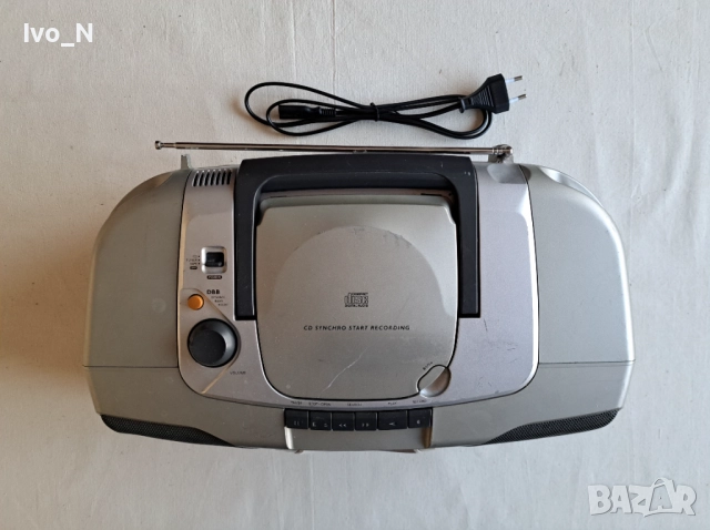 CD радио касетофон Philips AZ 1020., снимка 7 - Радиокасетофони, транзистори - 52814872