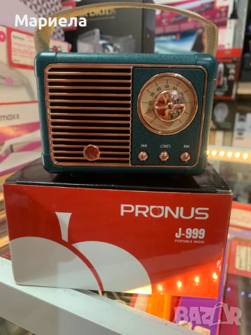 Малко Ретро Радио / Bluetooth / USB / SD / FM / Винтидж Високоговотител, снимка 2 - Bluetooth тонколони - 50531675