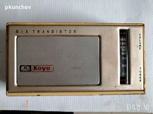 Ретро радиоприемник KOYO Japan 