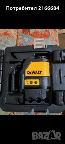 Лазерен нивелир dewalt DW 088 със зелен лъч, снимка 1 - Други инструменти - 48655288