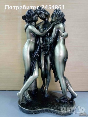 Статуетка Вяра Надежда Любов богини щастие подарък статуетка, снимка 1 - Статуетки - 38068220