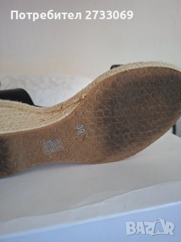 Сандали на платформа Calvin Klein, снимка 2 - Сандали - 54246853