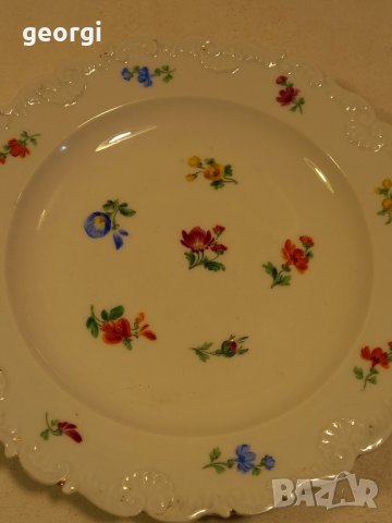 порцеланова чиния Meissen , снимка 3 - Чинии - 44380922