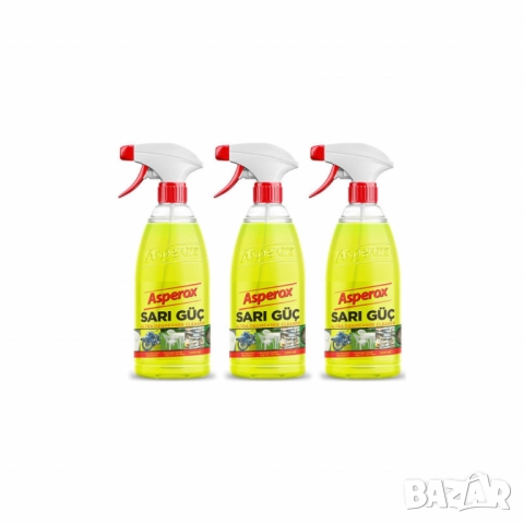 Универсален обезмаслител спрей Asperox Sarı Güç 1000мл, снимка 5 - Други стоки за дома - 52093425