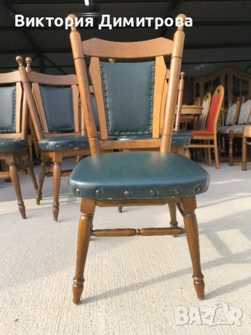 Комплект столове Колониал, снимка 8 - Столове - 52851959