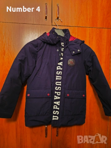 Детско яке U.S. Polo