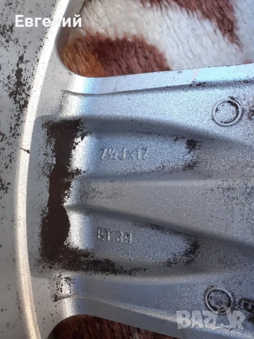 Джанти Опел Opel 5х110 17 7.5ж ет39 INTRA 75071, снимка 4 - Гуми и джанти - 50866248