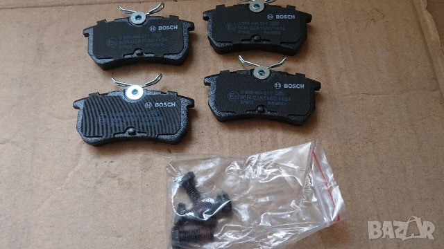 Предни спирачни накладки ATE и задни спирачни накладки BOSCH за форд фокус. , снимка 9 - Части - 50979286