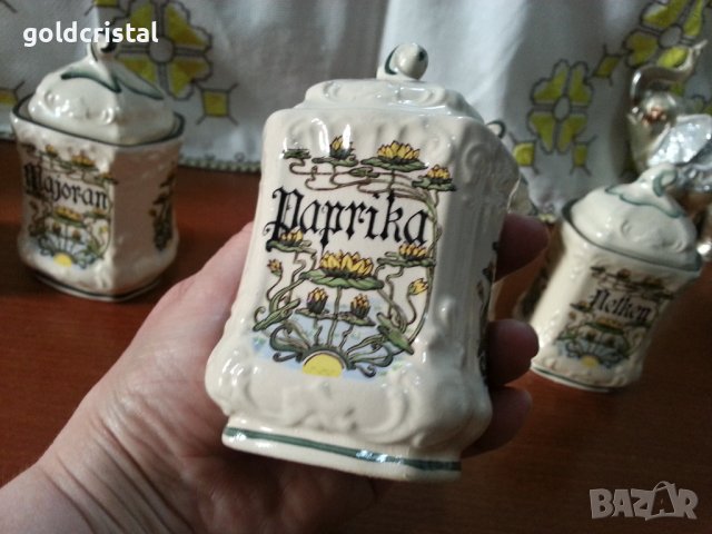 Бурканчета за подправки , снимка 6 - Антикварни и старинни предмети - 42769385