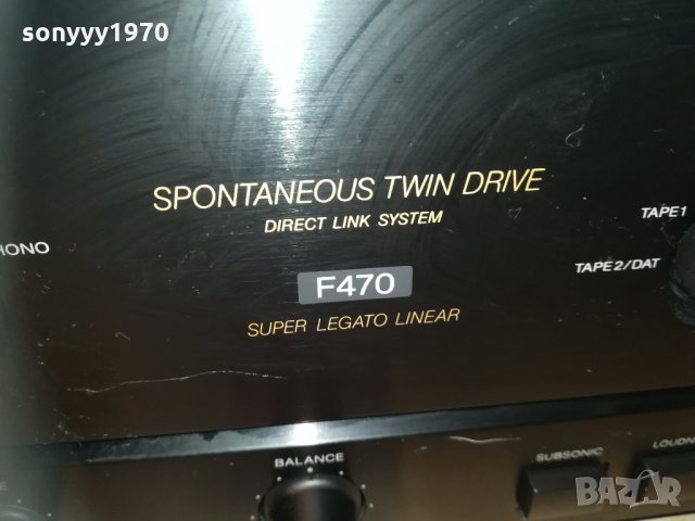 sony ta-f470 stereo ampli-внос germany 0811201206, снимка 9 - Ресийвъри, усилватели, смесителни пултове - 30713849