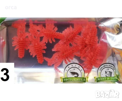 Силиконово раче/паяче OSAKO KRAB-SPYDER – 3 см, 8 броя, универсална примамка, снимка 3 - Такъми - 38379557