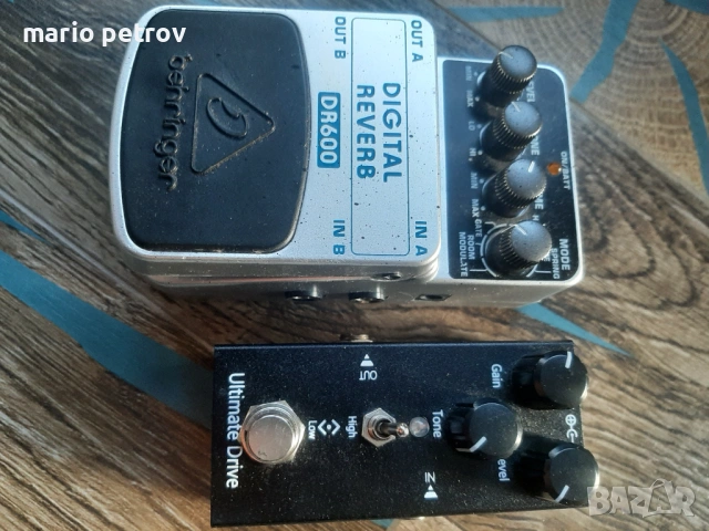 ефекти за китара BEHRINGER DR600,ultimate drive, снимка 14 - Китари - 53978891