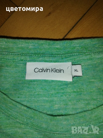 Calvin Klein размер XL, снимка 4 - Тениски - 54312779