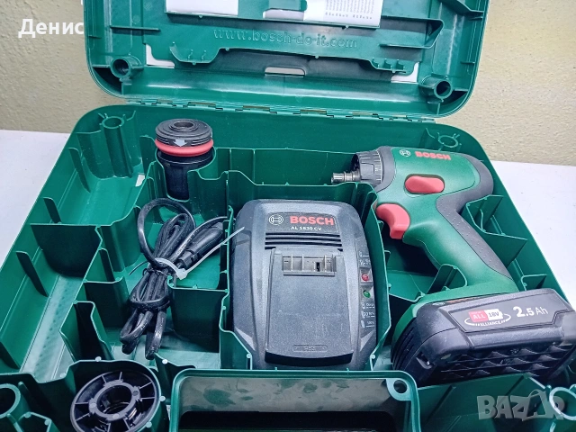 Винтоверт Bosch Advansed drill , снимка 2 - Винтоверти - 53895808