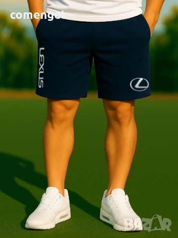МОДЕЛ 2025! ЛЕКСУС / LEXUS мъжки шорти / къси панталони - 3 цвята., снимка 3 - Къси панталони - 51077702