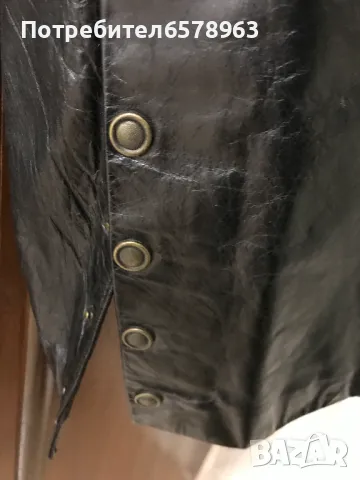 Дамско кожено яке Винтидж, снимка 6 - Якета - 49470295