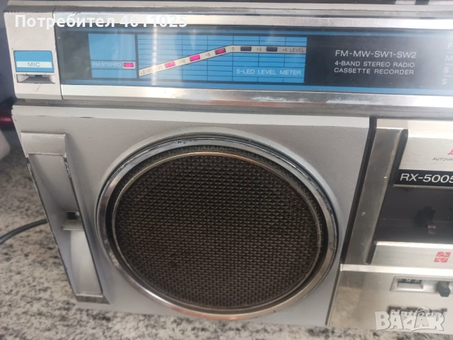 Радиокасетофон National RX 5305, снимка 2 - Радиокасетофони, транзистори - 50886112