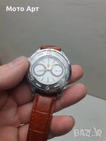 Ferrari Автоматичен ръчен Часовник Работи Дизайнерски с въртящ се Безел, снимка 6 - Мъжки - 49717226