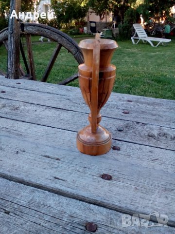 Стара дървена купа #2, снимка 2 - Други ценни предмети - 29725169