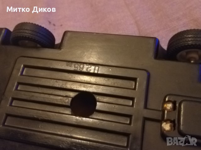 Стара метална СССР кола от соца Рали №8 на пружина 180х100х40, снимка 7 - Коли, камиони, мотори, писти - 42796338
