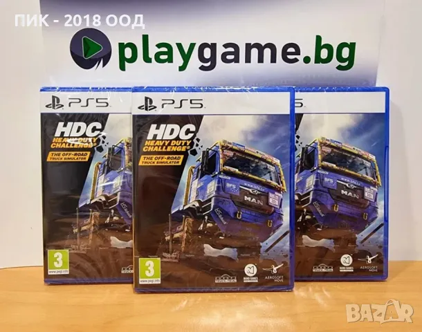 Нова игра Heavy Duty Challenge: The Off-Road Truck Simulator за PS5