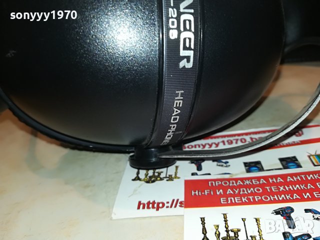 ПОРЪЧАНИ-PIONEER HIFI HEADPHONES-ВНОС SWISS 0209221449, снимка 3 - Слушалки и портативни колонки - 37878747