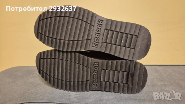 Мъжки кожени маратонки Reebok НОВИ, снимка 3 - Маратонки - 51278686