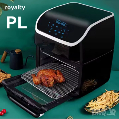 Еър Фраер Stella Power Air Fryer Oven – 12 литра, 1800W