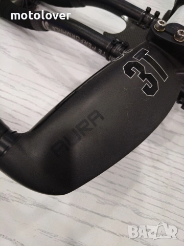 Часовникарско/триатлонско карбоново кормило пълен комплект, снимка 7 - Части за велосипеди - 53055254