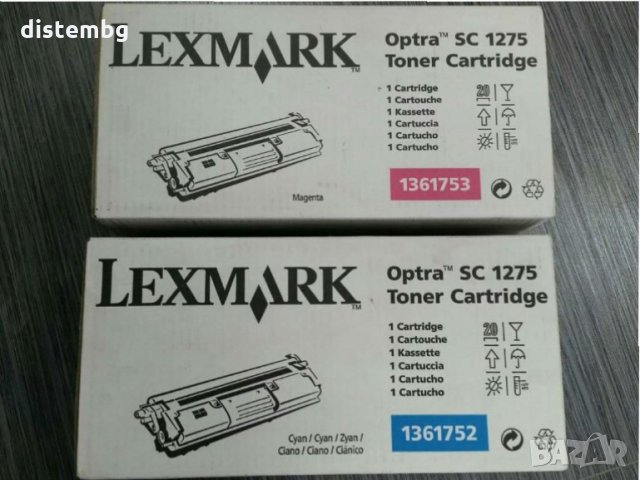 ТОНЕР КАСЕТА ЗА LEXMARK OPTRA SC 1275, СИН (1361752)