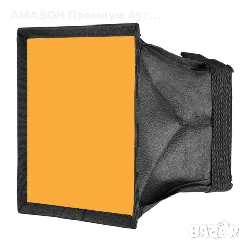 Neewer 15x17 см Сгъваем дифузьор/Мини софтбокс за CN-160/LED светлина (оранжево)