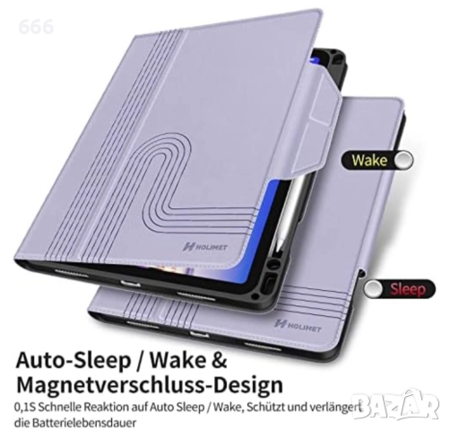 HOLIMET Калъф за iPad Air 5-то поколение 2022 / iPad Air 4 2020 10.9 инча, снимка 6 - Калъфи, кейсове - 52910697