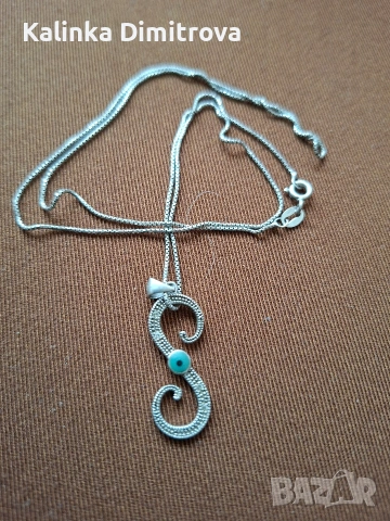 Сребърни бижута-925., снимка 13 - Колиета, медальони, синджири - 53219164