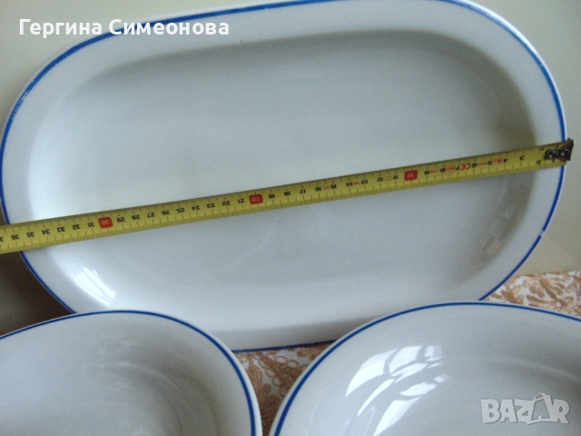 Стар порцелан, снимка 5 - Чинии - 52425043