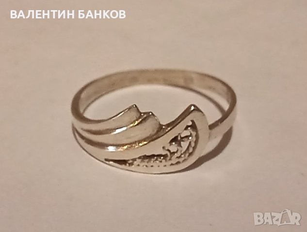 Сребърни пръстени за жени, снимка 12 - Пръстени - 43252663