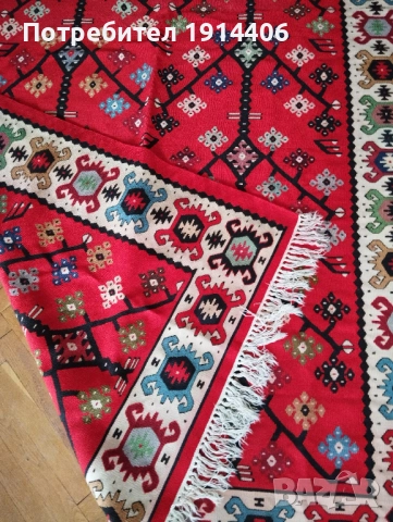 Котленски, Чипровски килим, нов, ръчно тъкан по поръчка, 100 % вълна, снимка 10 - Други ценни предмети - 51869621