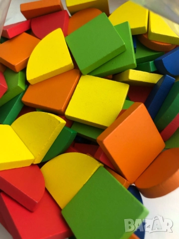 Дървена мозайка 120 части, снимка 4 - Образователни игри - 51940195