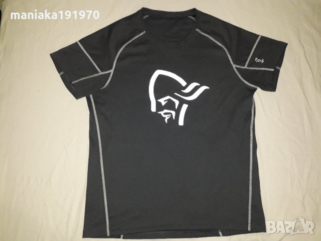 Norrona Fjora Equaliser T-Shirt спортна тениска (М) , снимка 2 - Тениски - 32203941